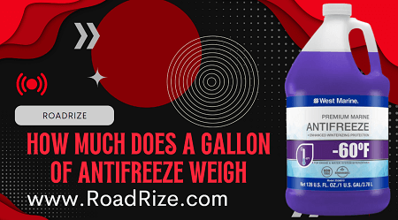 How Much Does a Gallon of Antifreeze Weigh