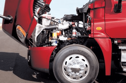 how much torque of semi truck