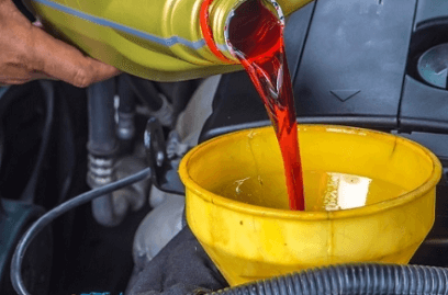 using brake fluid