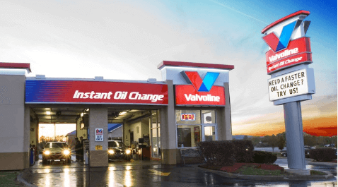 Valvoline oil change