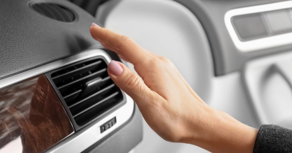 inspecting AC - How to Fix a Car Heater That Is Blowing Cold Air