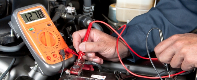 How to perform a car battery test step-by-step guide with a multimeter.