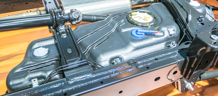 Step-by-step process of how to clean a car's fuel tank