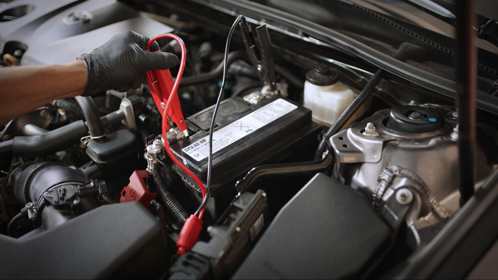 How to tell if your car battery needs replacing - battery in engine bay